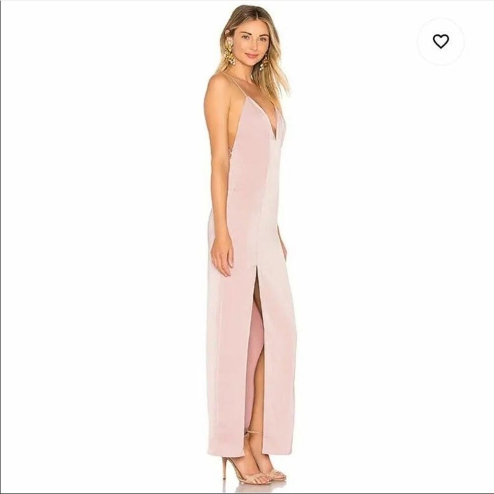 Privacy Please Kilgore Gown in Lilac Women’s Medium Maxi Gown Strappy NWT - Picture 5 of 12